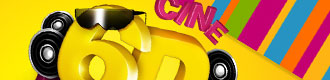 Estreia Cine 6D, da Amarelinha Festas, no Shopping ETC